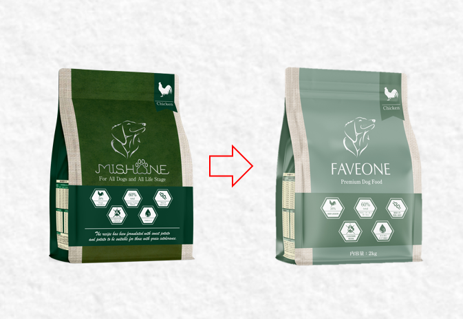 F☆FAVEONE プレミアムドッグフード チキン (2kg x6袋 撮ろ 未開封)